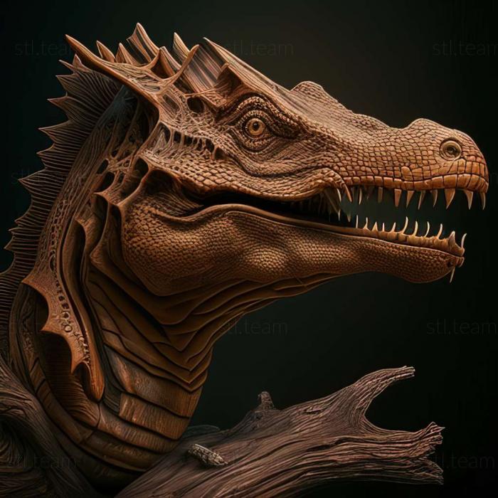 3D model Hesperosuchus (STL)
